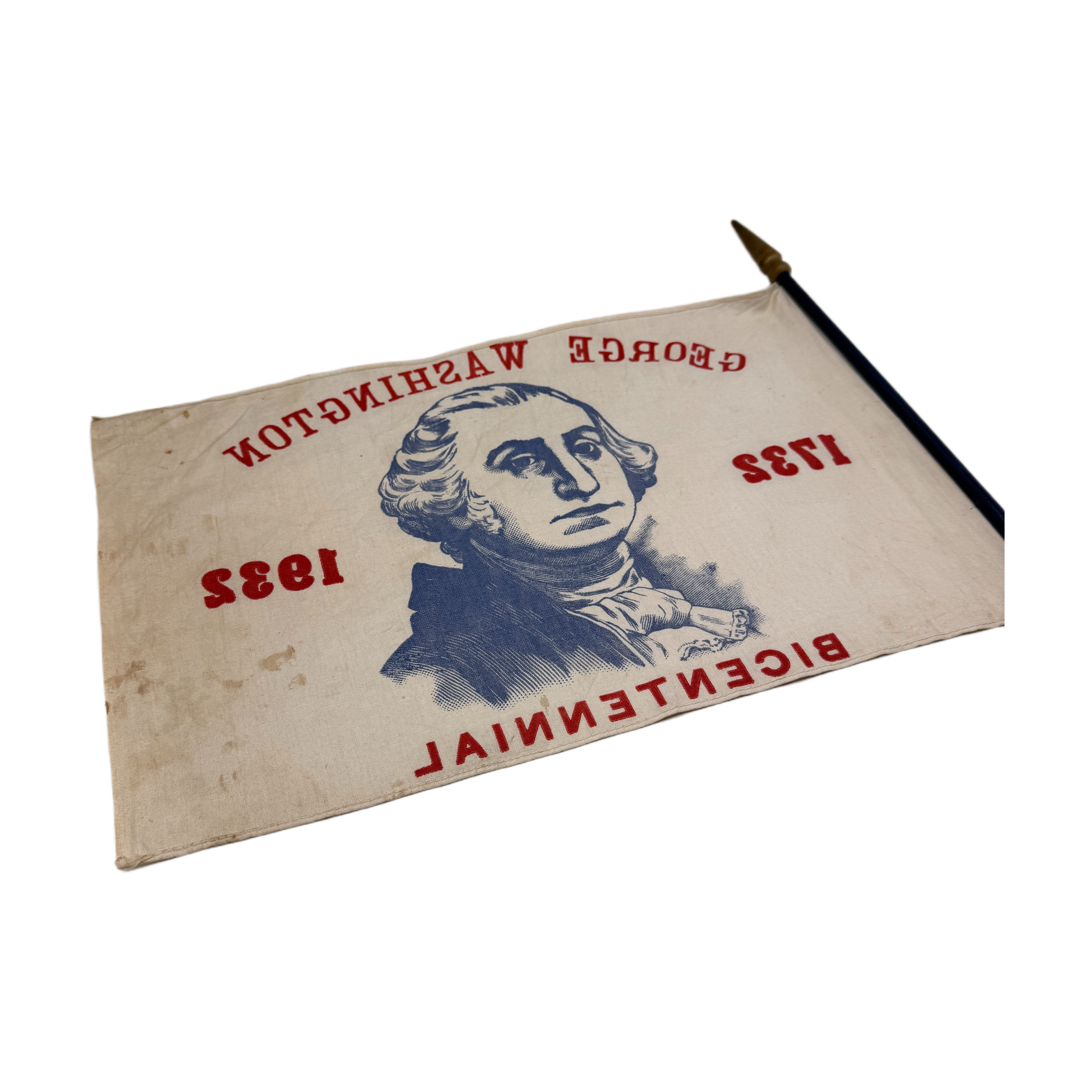 Vintage 1932 George Washington Bicentennial Flag