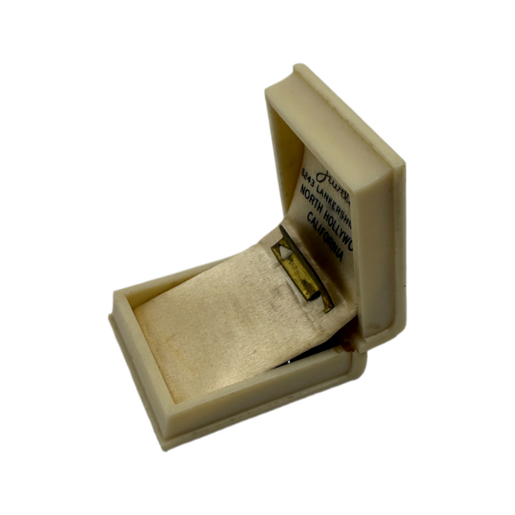 Vintage Small Celluloid Presentation Jewelry Box