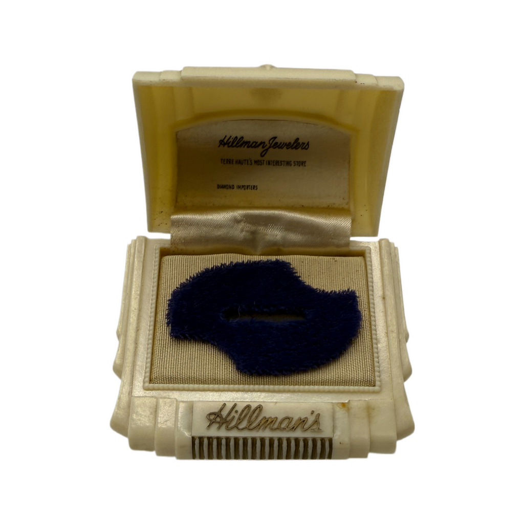 Vintage 1940's Hillmans Ring Presentation Box