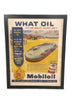 Framed Vintage Original Mobil Oil Advertisement