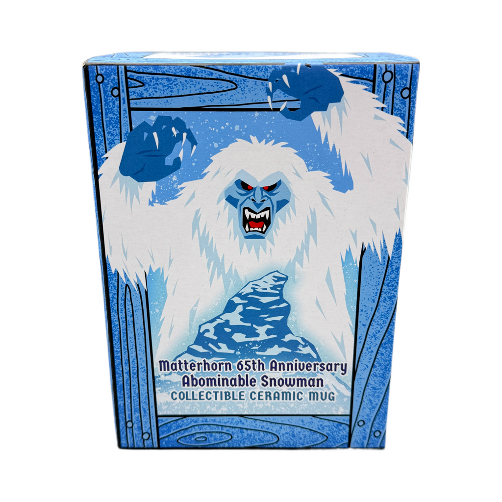 Disney Matterhorn 65th Anniversary Abominable Snowman Collectible Ceramic Mug