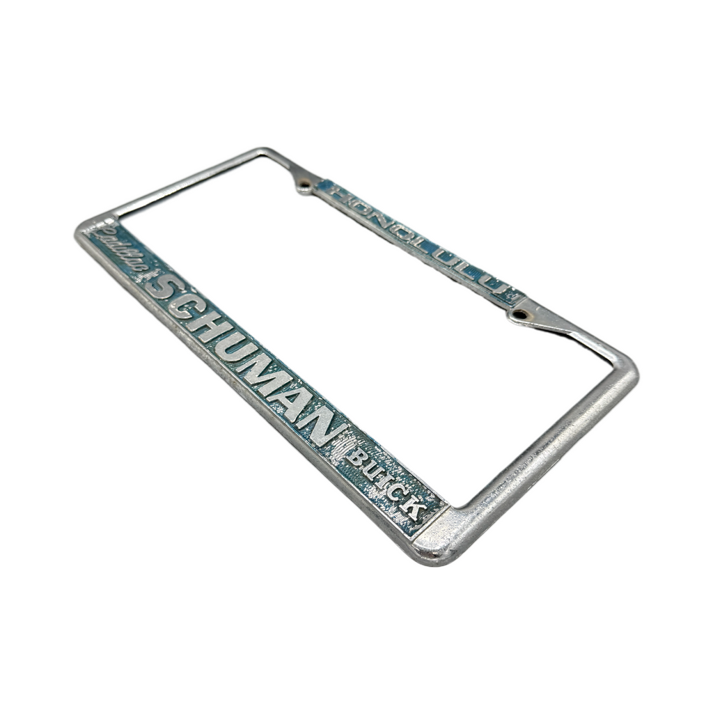 Vintage Honolulu Cadillac License Plate Frame