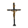 Available is an Antique INRI Free Standing Crucifix