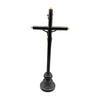 Available is an Antique INRI Free Standing Crucifix