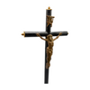 Available is an Antique INRI Free Standing Crucifix