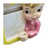 Rare Vintage Napco Miss Cutie Pie Memo Holder