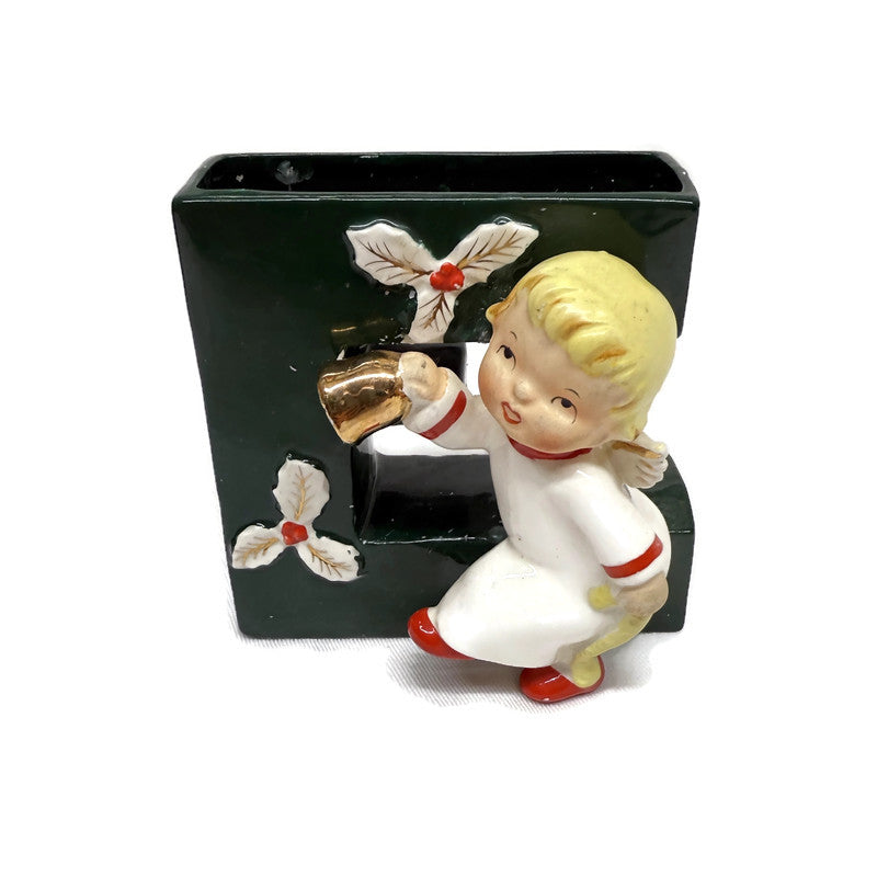 Vintage 1950's Napco Christmas Angels "NOEL" Set