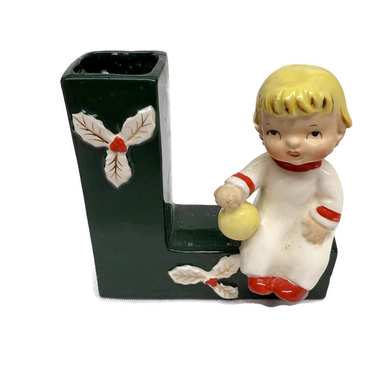 Vintage 1950's Napco Christmas Angels "NOEL" Set