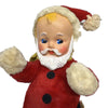 Vintage Kickerbocker Baby Santa 1955 Rubber Face Plush Doll