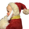 Vintage Kickerbocker Baby Santa 1955 Rubber Face Plush Doll