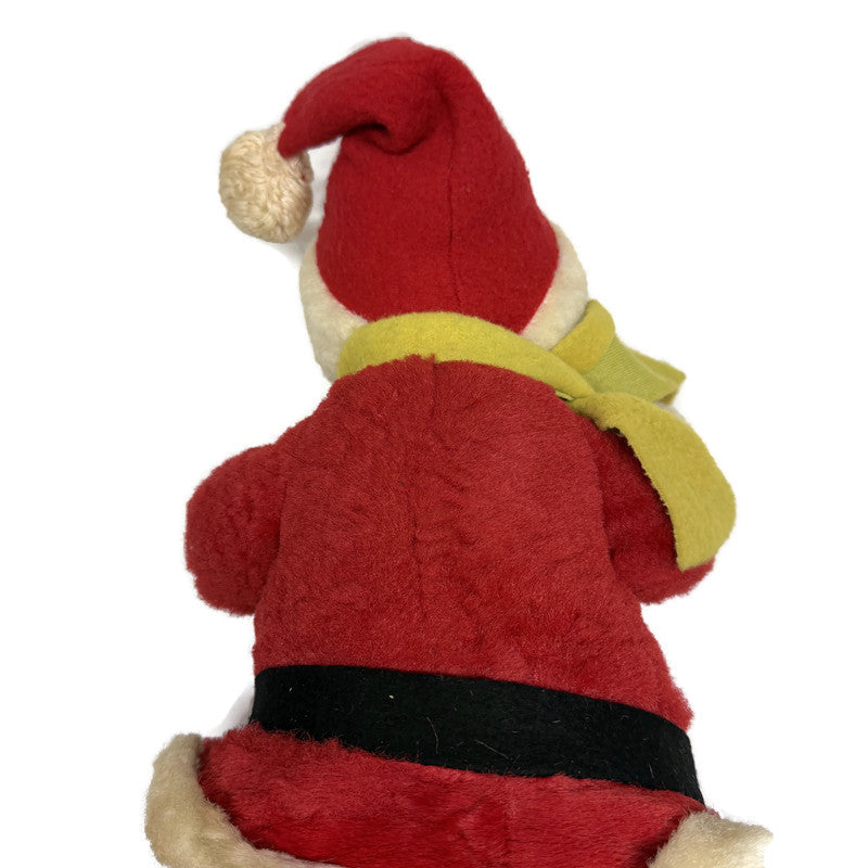 Vintage Kickerbocker Baby Santa 1955 Rubber Face Plush Doll