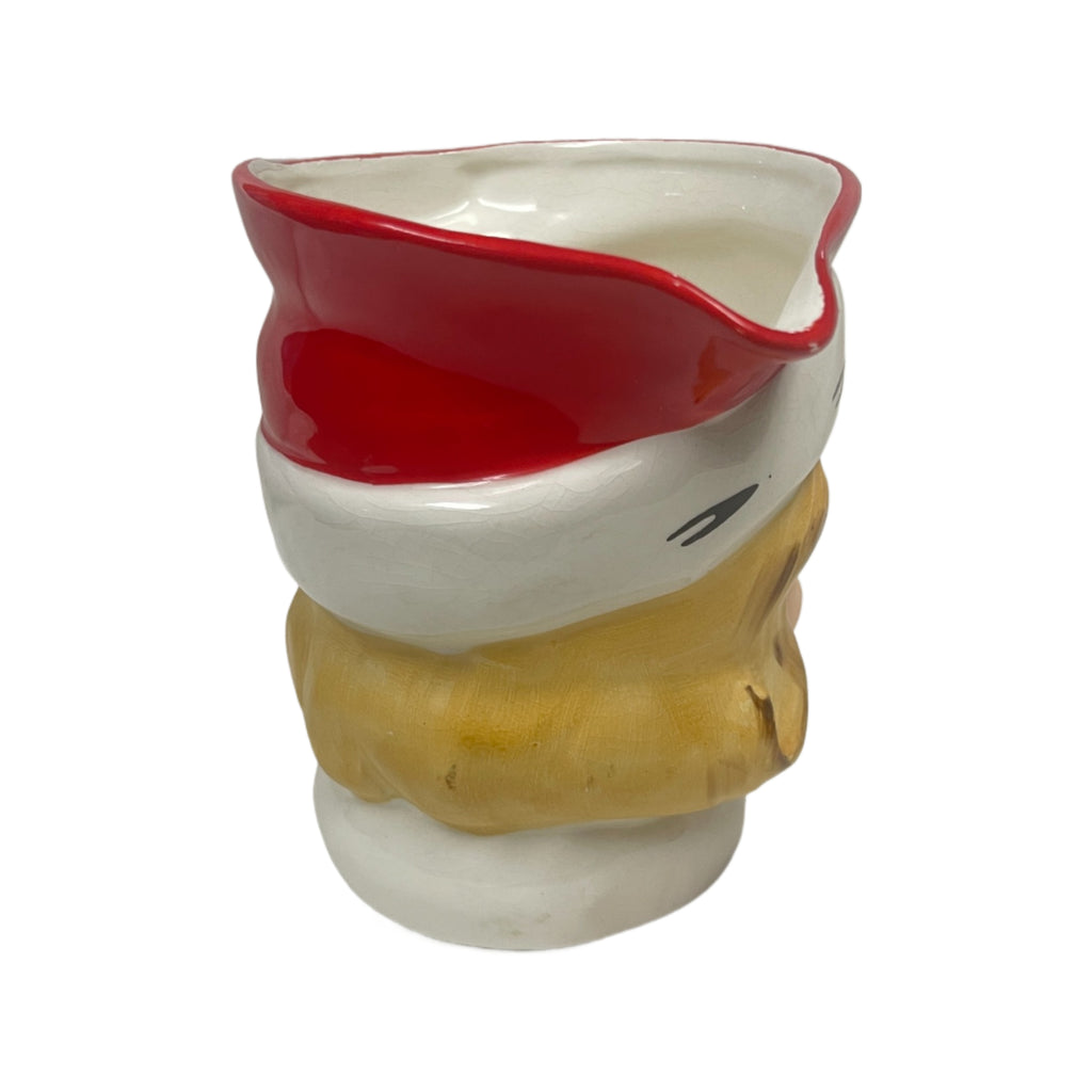 Vintage Inarco Christmas Lady Creamer