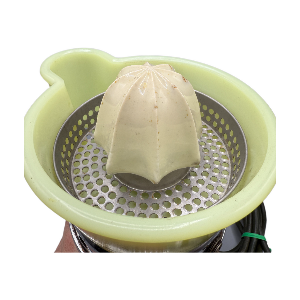 Vintage Art Deco Uranium Glass Sunkist Juicit Juicer
