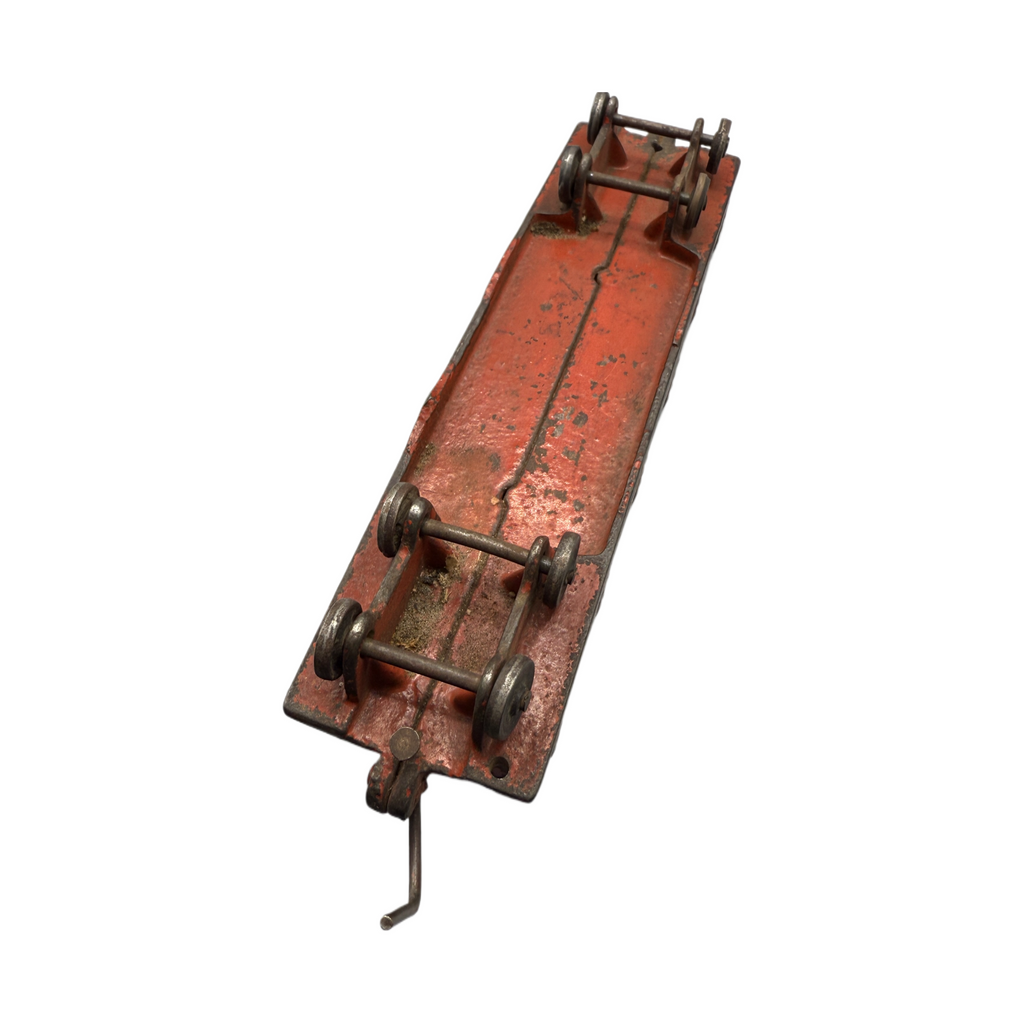 Antique Wilkins Cast Iron Toy Train with Engine and 4 Cars