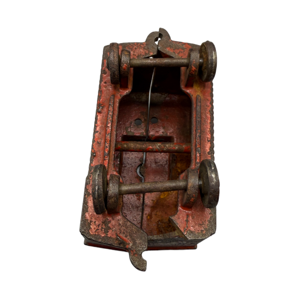 Antique Wilkins Cast Iron Toy Train with Engine and 4 Cars