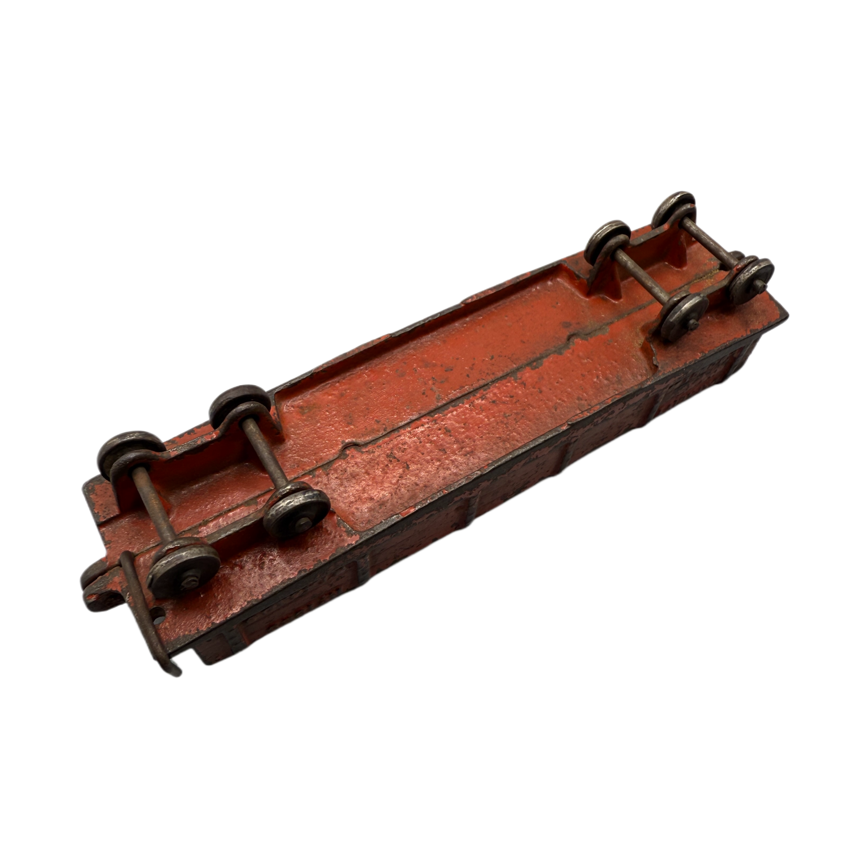 Antique Wilkins Cast Iron Toy Train with Engine and 4 Cars