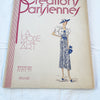 Rare Vintage May 1937 Les Creations Parisiennes Fashion Magazine