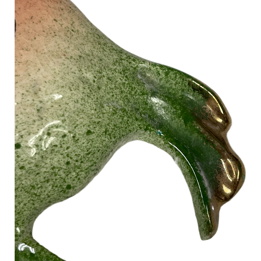 Vintage Set of 3 Ceramic Fish Wall Plaques (As Is)