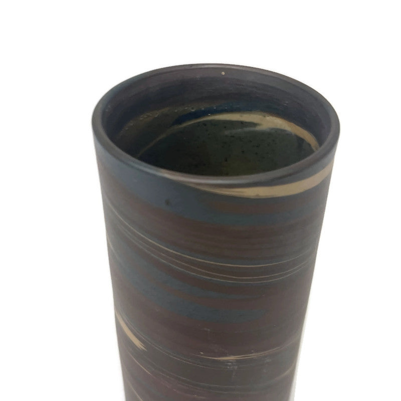 Antique Niloak Mission Swirl Cylinder Vase Circa 1910’s/1920’s