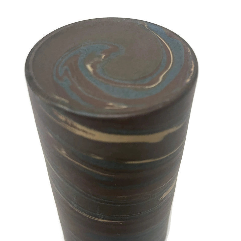Antique Niloak Mission Swirl Cylinder Vase Circa 1910’s/1920’s
