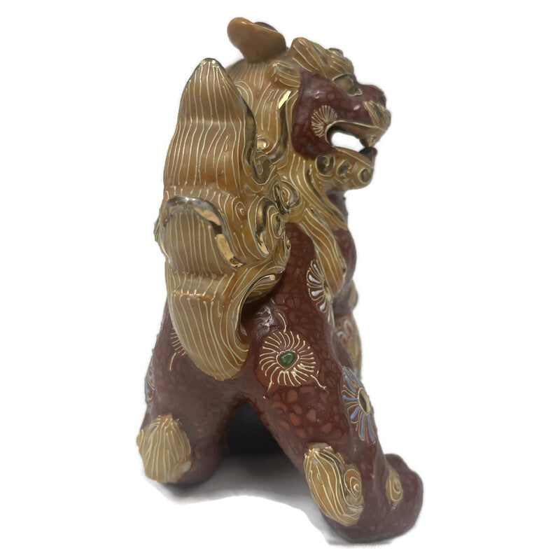 Pair of Vintage Ceramic Foo Dogs