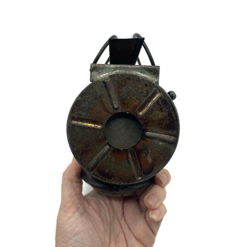 Antique Late 1800’s Early 1900’s Police Lantern W/ Shutter Lever & Bulls Eye Lens