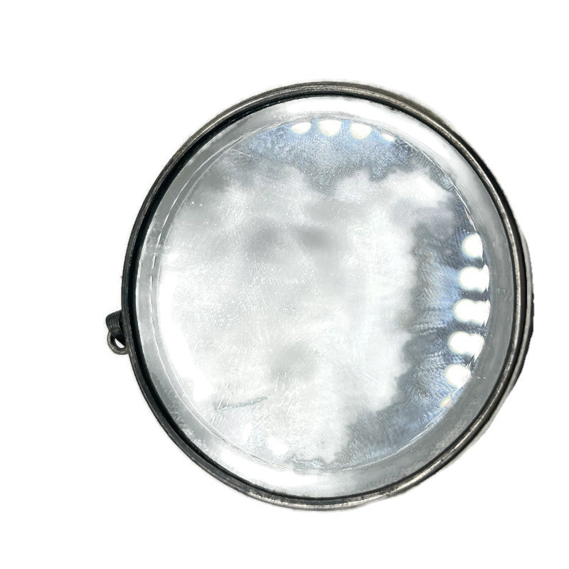 Vintage Reed & Barton Sterling Silver Mirrored Dragon Pendant