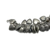 Vintage Sterling Silver Love Token Puffy Hearts Bracelet