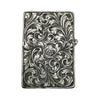 Vintage 1940’s Etched Sterling Silver Zippo Lighter