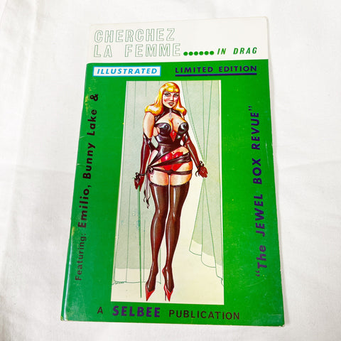 Vintage Cherchez La Femme In Drag Booklet Magazine