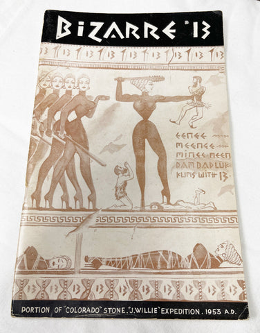 Vintage 1954 No. 14 Bizarre John Willie Magazine Booklet