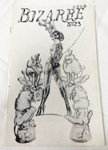 Vintage 1958 Bizarre No. 23 John Willie Booklet Magazine