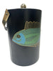 Mid Century Modern Couroc Mosaic Fish Tall Ice Bucket