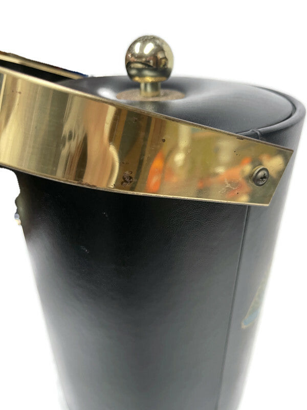 Mid Century Modern Couroc Mosaic Fish Tall Ice Bucket