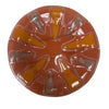 Vintage 1950’s Higgins 12” orange Round Platter