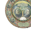 Antique 1908 Taft & Sherman Political Tin Litho Plate / Tray