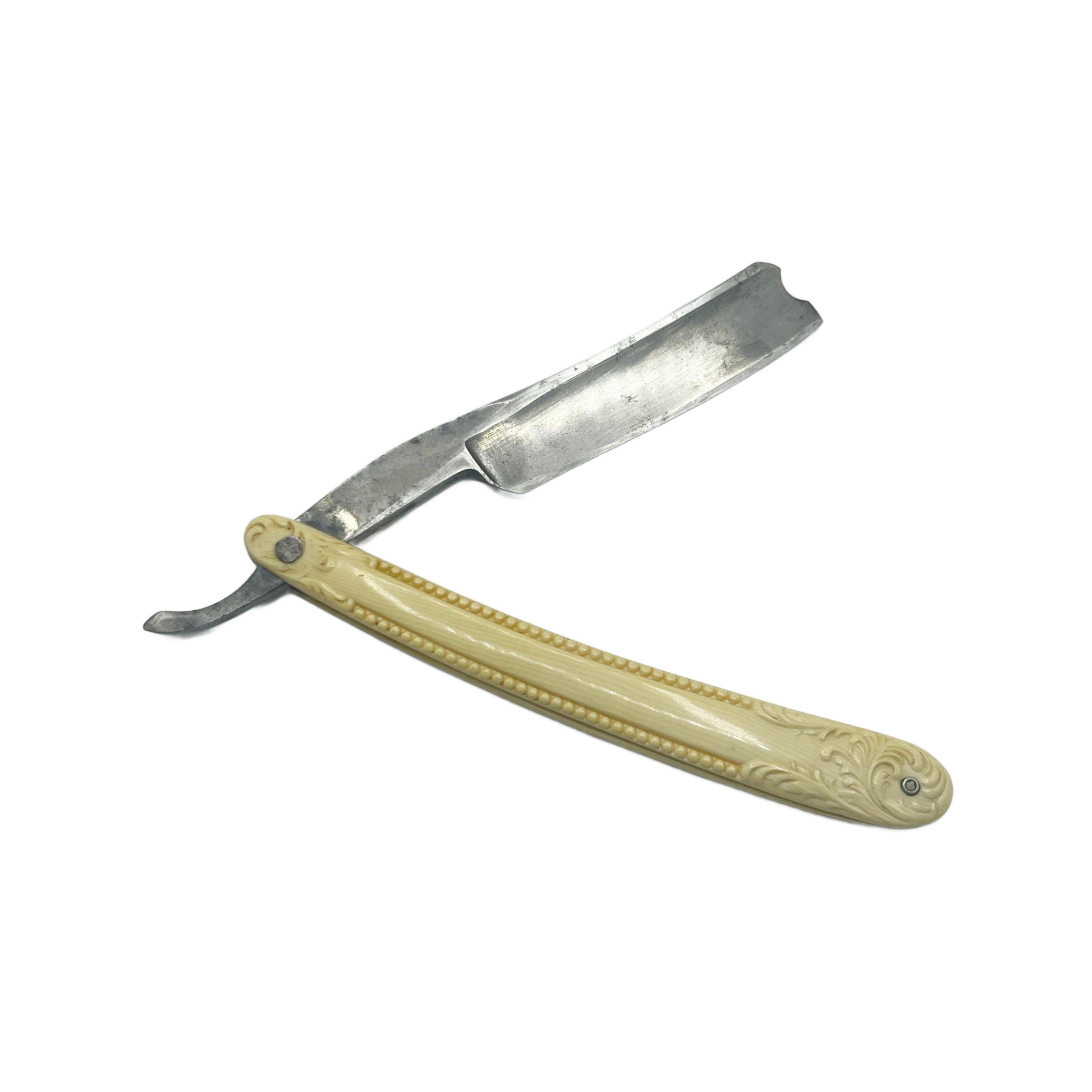 Antique 1881 Memorial Garfield Straight Razor