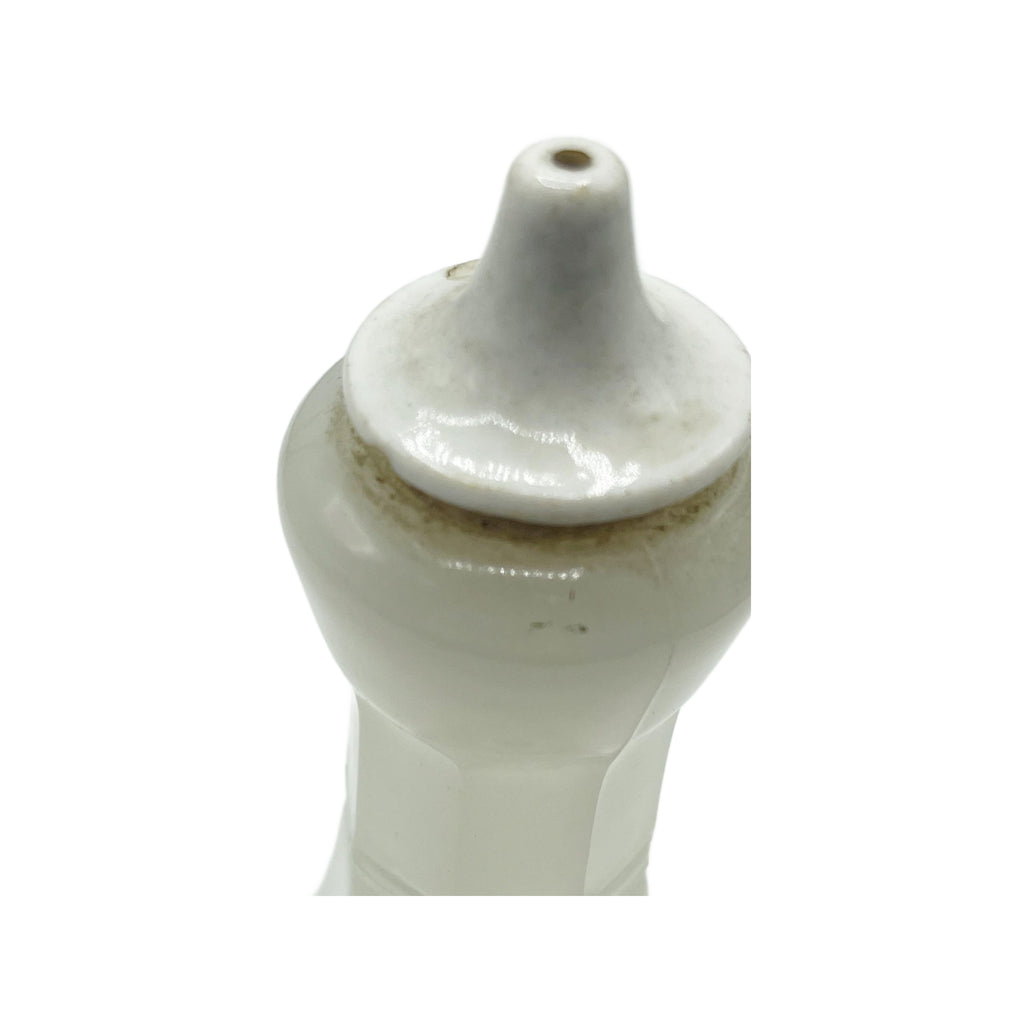 Antique Milk Glass Barber Bottle