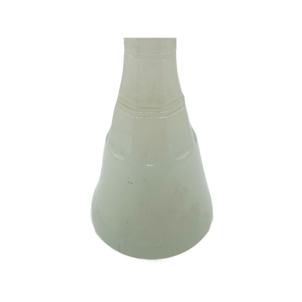 Antique Milk Glass Barber Bottle