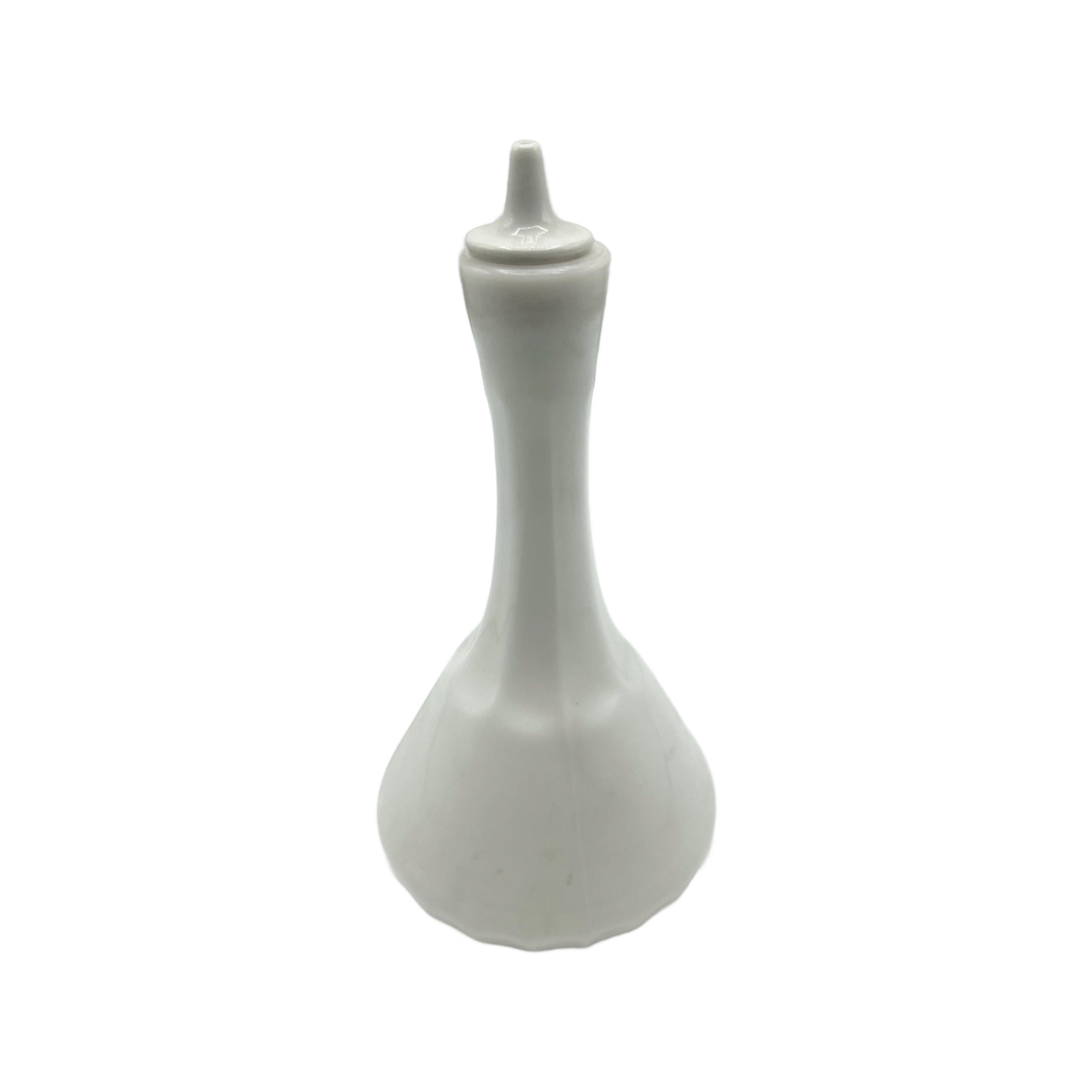 Antique Milk Glass Barbers Bottle