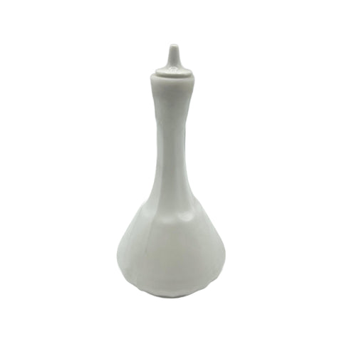 Antique Milk Glass Barbers Bottle