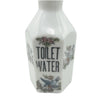 Antique Milk Glass Toilet Water Barber Bottle