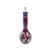 Antique Bohemian Glass Ruby to Clear Barber Bottle