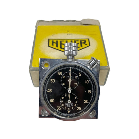 Vintage 1950’s Autavia Heuer Works Racing Dash Stop Watch