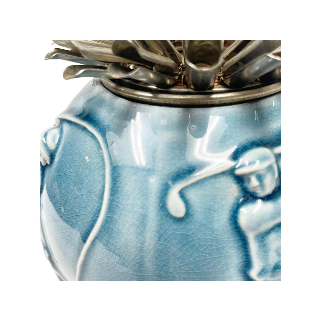 Antique 1930’s Rookwood Art Deco Ceramic Cigarette Dispenser