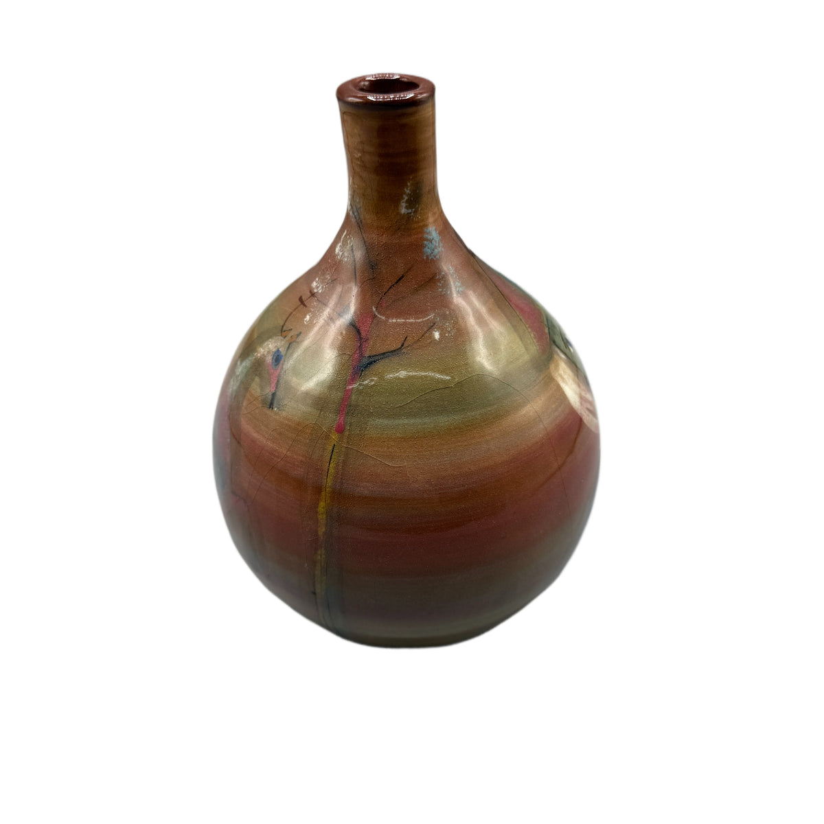 Vintage Polia Pillin Signed Mid-century Modern California Studio Pottery Vase