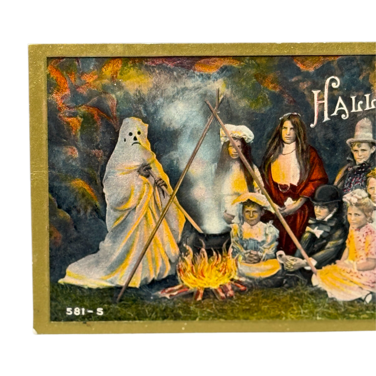 Antique Sanders Halloween Post Card Circa 1912 #581