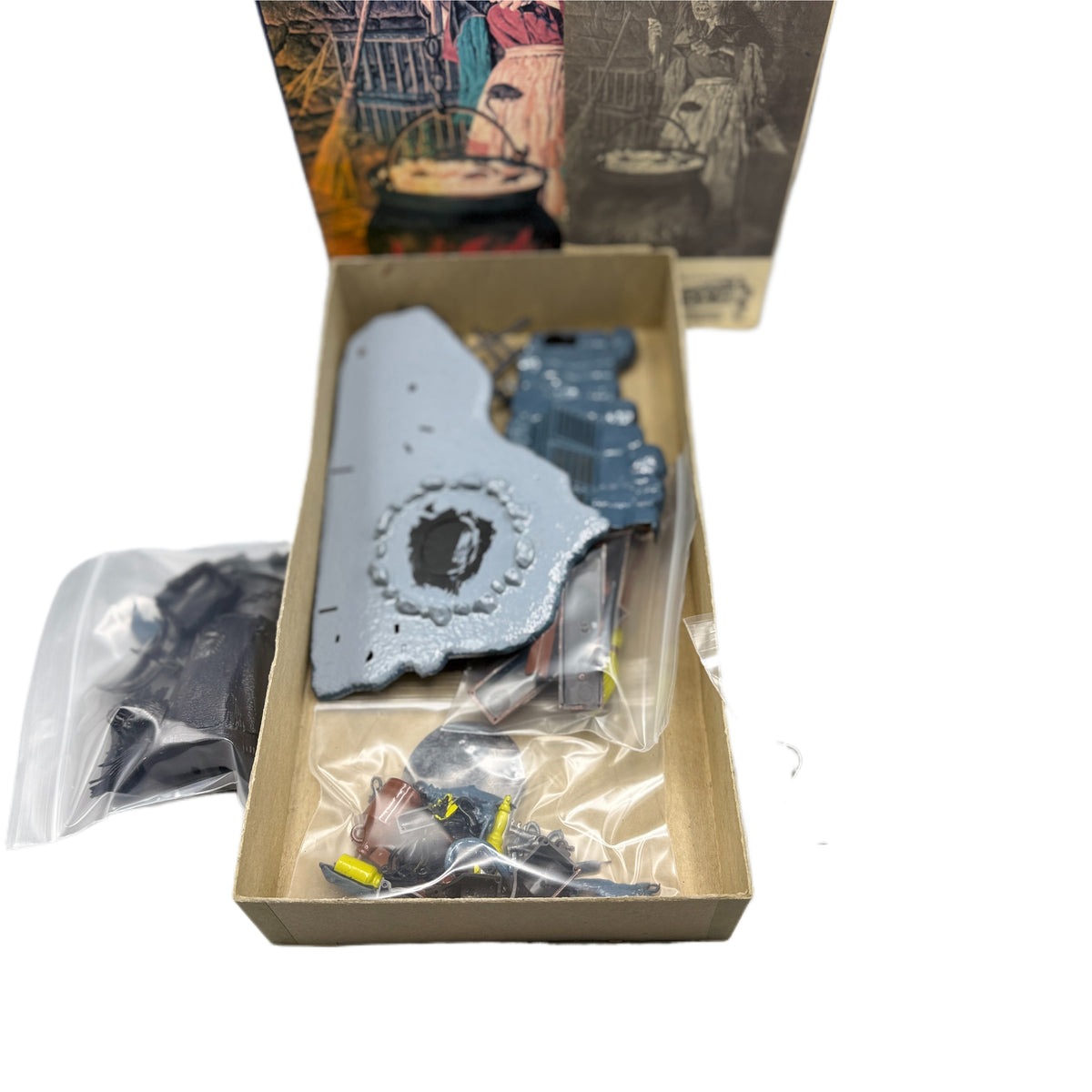 Vintage 1965 Aurora "The Witch" Plastic Model Complete In Box