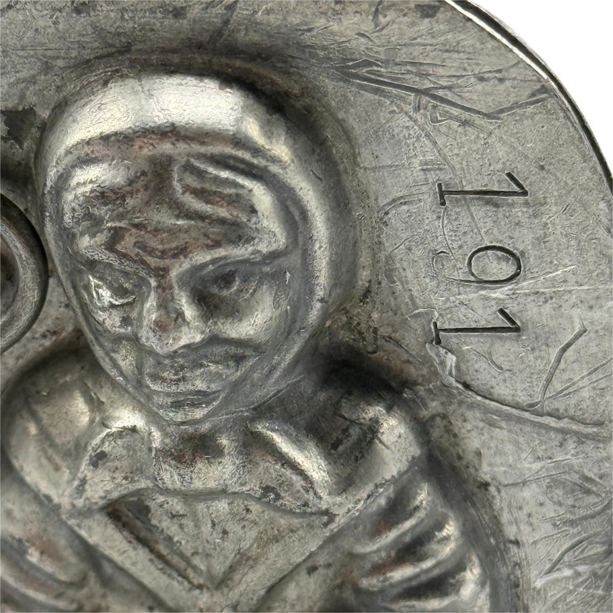 Antique Old Lady/ Witch Chocolate Mold