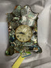 Vintage Lanshire Abalone Clock (As Is)